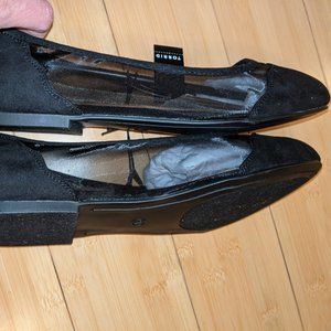 NWT Torrid Black Ballet Flats Size 9